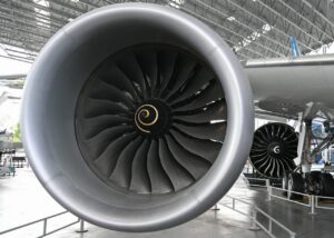 Archive photo: Rolls-Royce Trent 1000 jet engine on a Boeing 787 at the Museum of Flight, Seattle, July 2019. Jorge Láscar, CC BY 2.0, cropped.