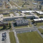 Archive aerial view of Savannah River Site A Area, not the October 28, 2026 fire or an identification of the affected facility.