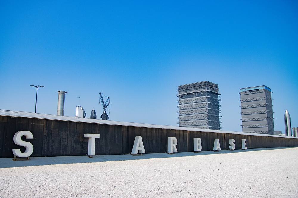 SpaceX Starbase launch site in Texas