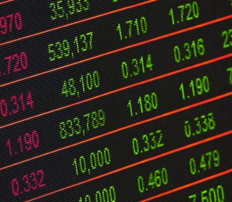 Illustrative archive stockmarketdisplay,not FridayNasdaq100readings.