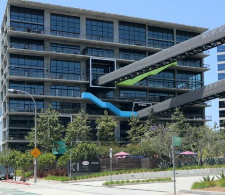 TikTok office building in Culver City, photographed in June 2024