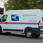 Archive photo: a USPS delivery van in Provo, Utah, September 2016. Not the current case.