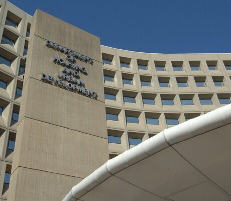 Robert C. Weaver Federal Building, Department of Housing and Urban Development, Washington, April 2009. Archive photo.