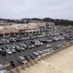 Archive photograph of Westlake Shopping Center in Daly City, California, in July 2018; not a photograph of the quarter's property acquisitions or current occupancy.